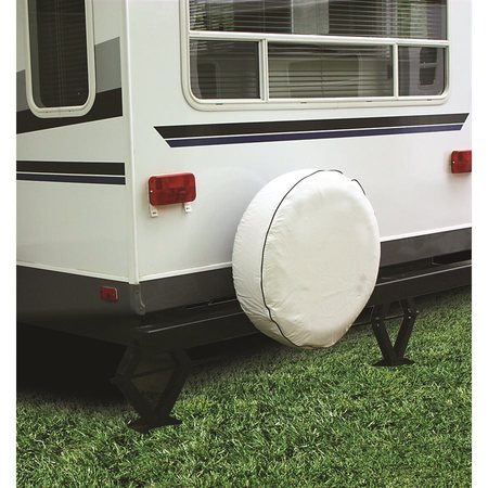 Camco COVER, SPARETIRE I / 28IN DIAMETER VINYL, ARCTIC WHITE 45345